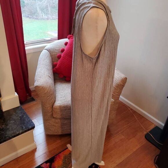 NWT A New Day. Light Gray Maxi Dress Size Large - Picture 7 of 11